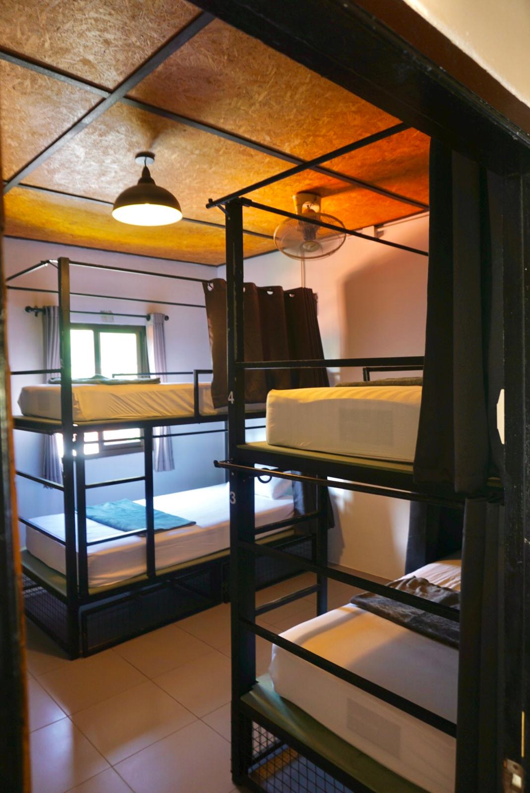 4-bed mixed dormitory at Closca Hostel